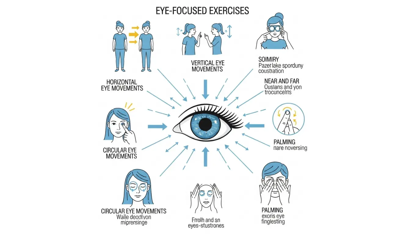 eye focused exercise